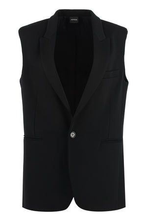 Long viscose vest-0